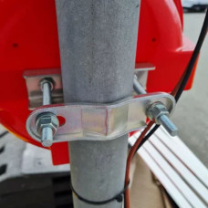Universal bracket for pre-warning lights | up to 82 mm span | Robust mounting accessories
