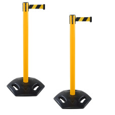 Demarcation stand with drawstring yellow/black