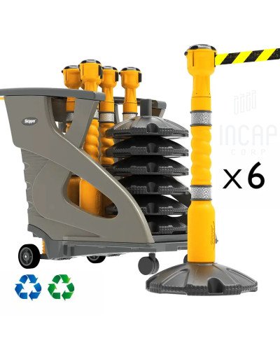 Skipper Mobiles Personenleitsystem 54m | Gelb & Schwarz-Gelb kaufen
