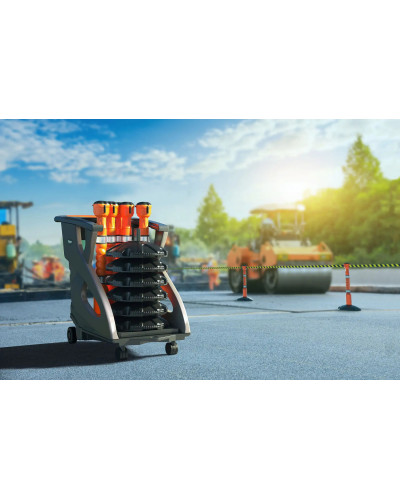 Skipper Mobiles Personenleitsystem 54m | Orange & Schwarz-Gelb kaufen