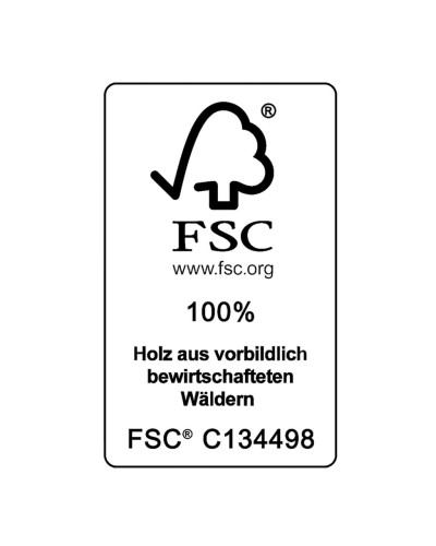FSC Akazienholz Balkonset mit Regal 3-tlg
