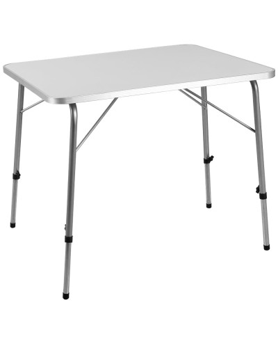 Camping Klapptisch Aluminium verstellbar 80 mal 55 Zentimeter