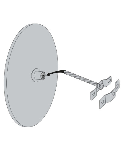 Buy Vialux Garage Exit Mirror Ø 300mm - POLYMIR - Online Shop Purchase and Delivery