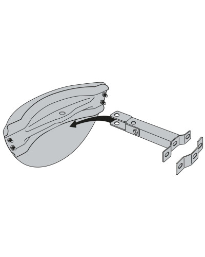 Buy Vialux Garagenausfahrtsspiegel 440 x 75 x 220mm - P.A.S. - Online Shop Delivery
