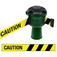 Retractable Barrier Skipper 9m | Green with 