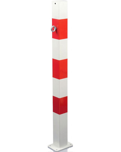 Absperrpfosten 70x70 mm zum Einbetonieren mit 1 Öse jetzt im Online-Shop kaufen