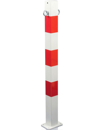 Absperrpfosten 70x70 mm zum Einbetonieren mit 2 Ösen jetzt im Online-Shop kaufen