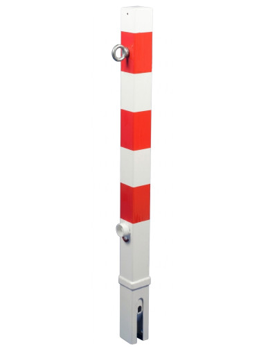 Jetzt Absperrpfosten Ø 70 x 70 mm herausnehmbar mit 1 Öse im Online-Shop kaufen