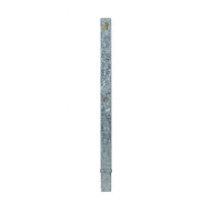 Removable Bollard Ø 70 x 70 mm | Triangular Key + Cylinder Lock | Galvanised