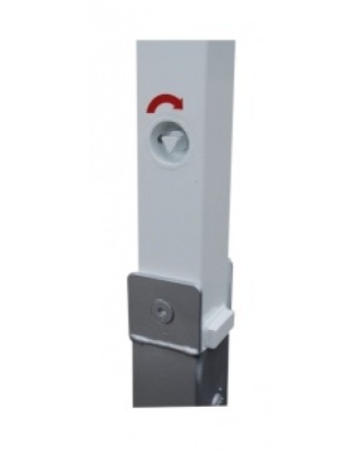 Absperrpfosten umlegbar mit HEBE-KIPP Technik 70x70 mm jetzt im Online-Shop kaufen