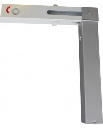 Buy Foldable Bollard with Half Cylinder Lock 70x70 mm Now in Our Online Shop