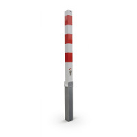Absperrpfosten Ø 70 x 70 mm | umlegbar 