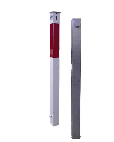 Shop Online for In-ground Bollard Ø 70 mm with Half Cylinder Lock