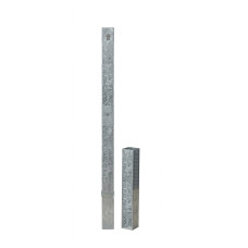 Removable Bollard Ø 70 x 70 mm | Half-Cylinder Lock | Galvanised Steel