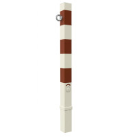 Removable Bollard Ø 70 x 70 mm | Hexagonal | 1 Eyelet