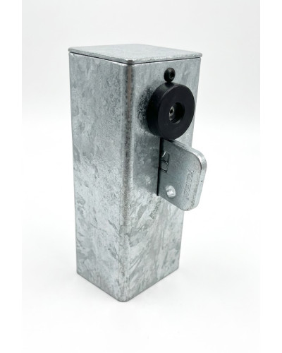 Collapsible and Removable Bollard Ø 70 mm in Galvanised Steel