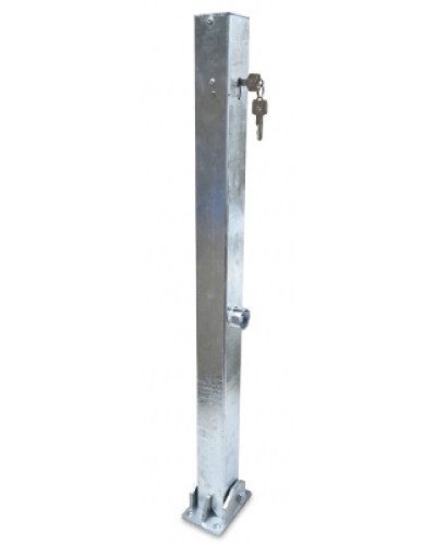 Absperrpfosten umlegbar 70x70 mm feuerverzinkt jetzt im Online-Shop kaufen