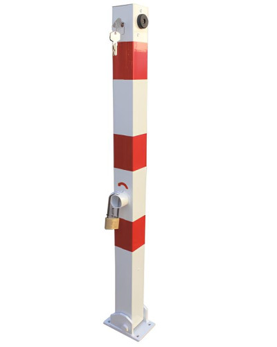 Buy Removable Bollard Ø 70x70 mm with Half Cylinder Lock in Our Online Shop