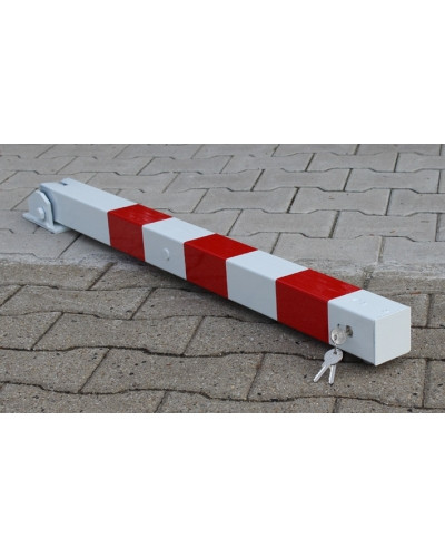 Absperrpfosten klappbar Ø 70x70 mm zum Aufdübeln jetzt im Online-Shop kaufen