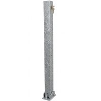 Bollard Ø 70 x 70 mm | Foldable | Galvanised Steel
