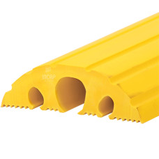Hose Bridge 3 Channels, Middle section | Virgin Rubber | Closed | 20x150x6.5 cm | Heavy Duty