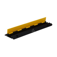 Hose Bridge 2 Channels, Middle section | Recycled Rubber | With Lid | 101.5x24x4.5 cm | Heavy Duty