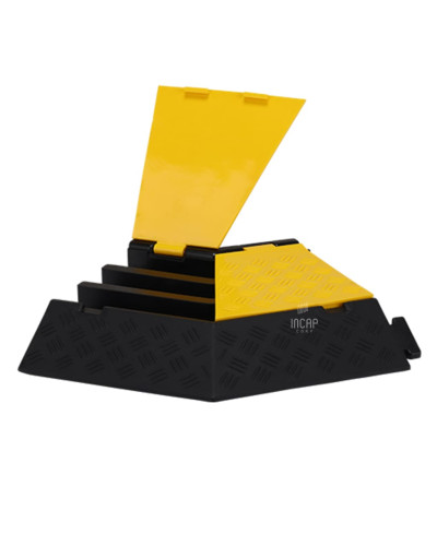 Hose Bridge 3 Channels Industrial Drive-Over Guard - Buy in Online Shop