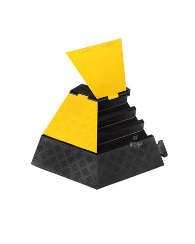 Hose Bridge 3 Channels Industrial Drive-Over Guard - Buy in Online Shop