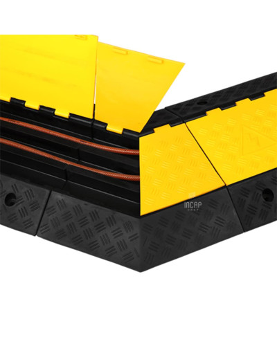 Hose Bridge 3 Channels Industrial Drive-Over Guard - Buy in Online Shop