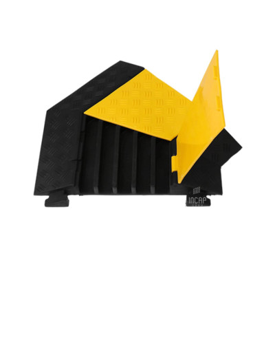 Cable Protector 5 Channels Industrial Drive-Over Guard - Buy in Online Shop
