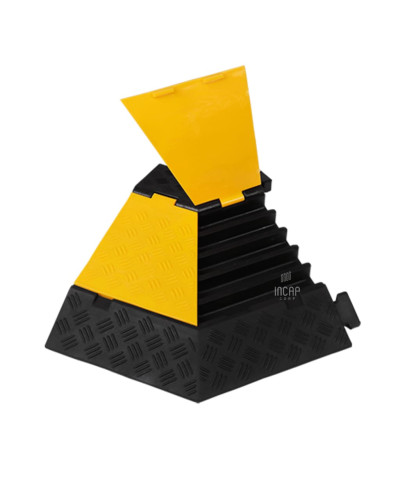 Cable Protector 5 Channels Industrial Drive-Over Guard - Buy in Online Shop