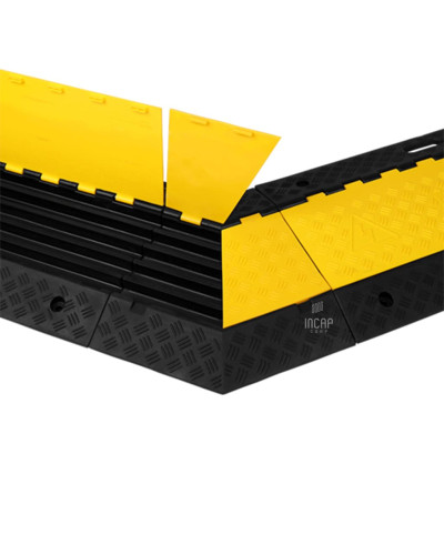 Cable Protector 5 Channels Industrial Drive-Over Guard - Buy in Online Shop