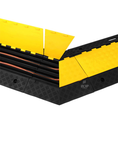 Cable Protector 5 Channels Industrial Drive-Over Guard - Buy in Online Shop