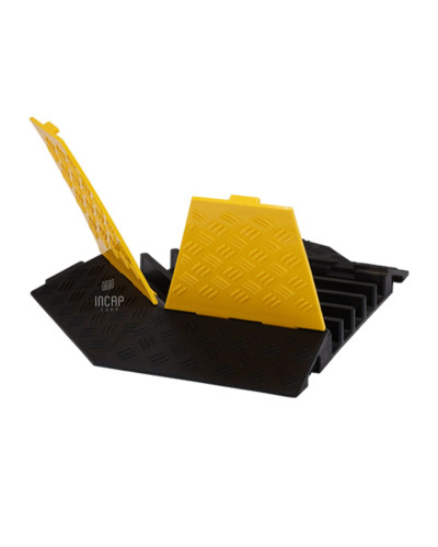 Cable Protector 5 Channels Industrial Drive-Over Guard - Buy in Online Shop