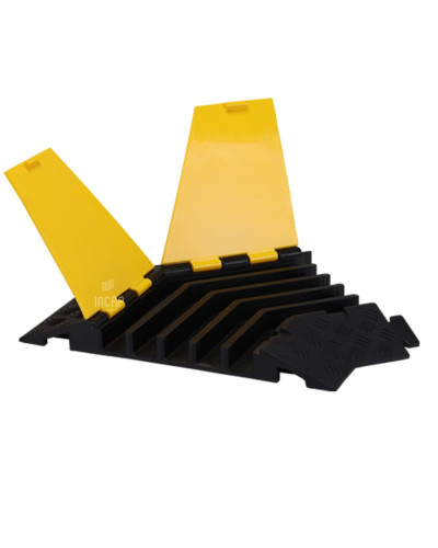 Cable Protector 5 Channels Industrial Drive-Over Guard - Buy in Online Shop