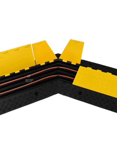 Cable Protector 5 Channels Industrial Drive-Over Guard - Buy in Online Shop