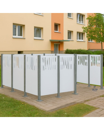 Mülltonnen Sichtschutz Venedig - Kaufen Sie im Online-Shop - kaufen Lieferung