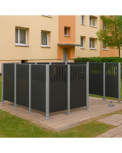 Mülltonnen Sichtschutz Venedig - kaufen Sie im Online-Shop - Lieferung