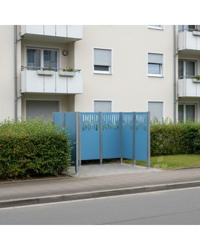 Garbage Bin Privacy Screen Venice - Buy in the online shop, fast delivery.