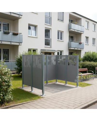 Buy Venice Garbage Bin Privacy Screen - Delivery in the Online Shop.