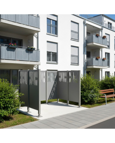 Buy Venice Garbage Bin Privacy Screen - Delivery in the Online Shop.