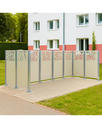 Garbage Bins Privacy Screen Venice - Buy in the Online Shop - Purchase, Delivery.