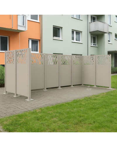 Garbage Bins Privacy Screen Venice - Buy in the Online Shop - Purchase, Delivery.