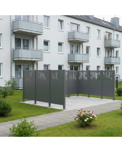 Garbage Bin Privacy Screen Venice - Buy in the Online Shop, Delivery Included.