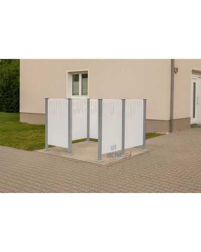 Garbage Bins Privacy Screen Venice - Buy in the Online Store - Fast Delivery.