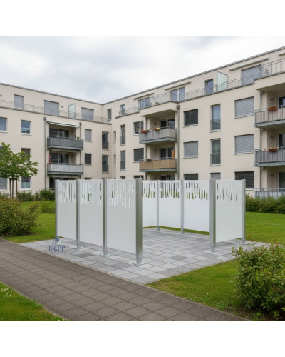 Mülltonnen Sichtschutz Venedig - Kaufen Sie im Online-Shop - Schnelle Lieferung