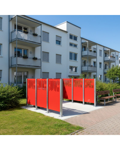 Mülltonnen Sichtschutz Venedig - Kaufen Sie im Online-Shop - kaufen und schnelle Lieferung