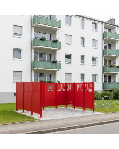 Buy Venice Garbage Bin Privacy Screen - Delivery in the Online Shop.