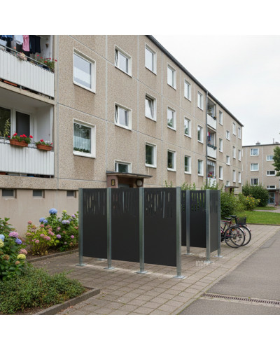 Venice Trash Can Privacy Screen - Buy from the Online Store - Purchase and Delivery