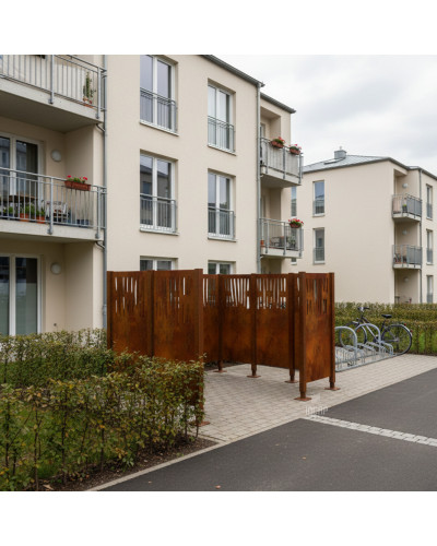 Garbage Bins Privacy Screen Venice - Buy in the Online Shop - Purchase, Delivery.